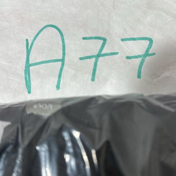 NWT CALVIN KLEIN BOHO MINIMALIST CROSS STITCH BELL SLEEVES‎ BLOUSE SMALL OFFICE - Picture 14 of 14